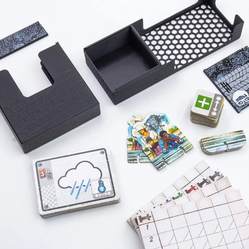 Heat Pedal to the Metal Board Game Organizer with 3 Expansions Insert