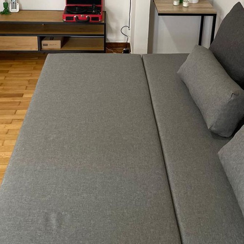3-Seater Sofa Bed like new with storage, fabric