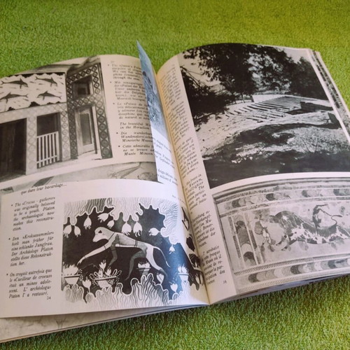 La Crète, Knossos - Phaistos book used, trilingual edition