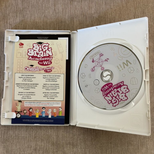 Big Brain Academy Nintendo Wii game used, English, complete