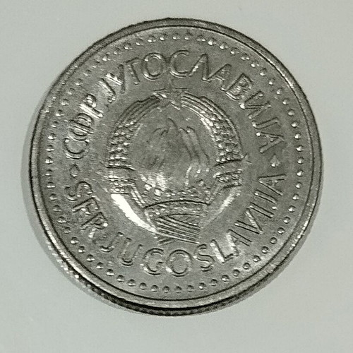 Yugoslavia collectible coin 1986 like new