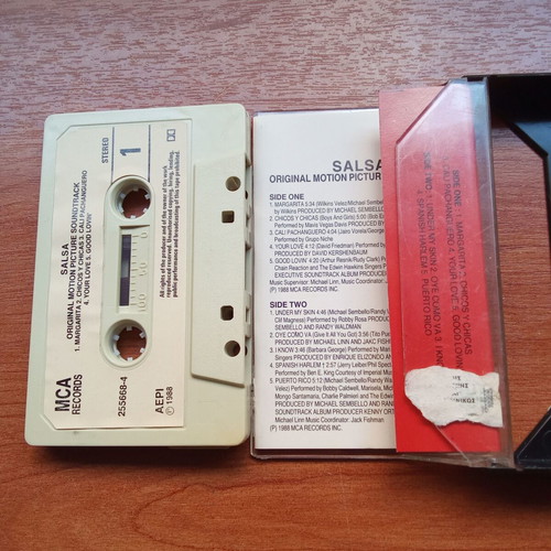 Salsa OST audio tape 1980s used collectible
