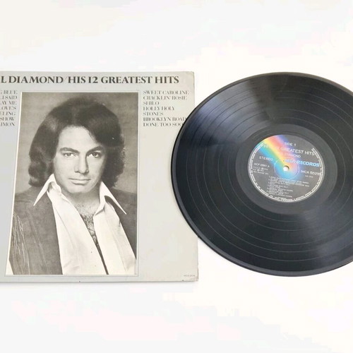 Neil Diamond His 12 Greatest Hits vinyl used 1974