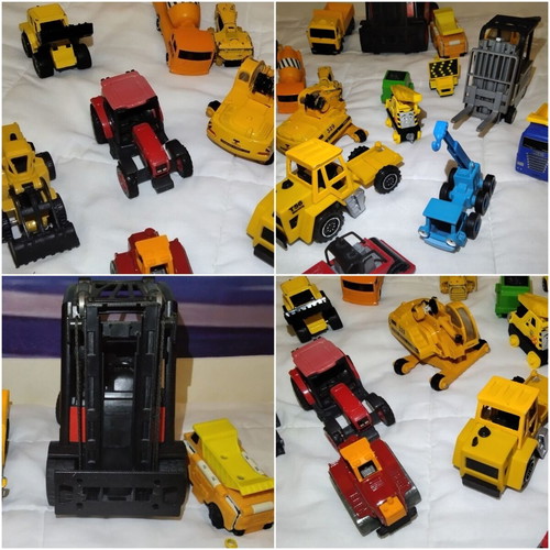 Vintage construction vehicles collection, 20 pieces, used