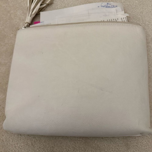 Laptop iPad case used, leather
