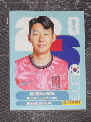Panini Fifa World Cup 2026 Heungmin Son collectible sticker new