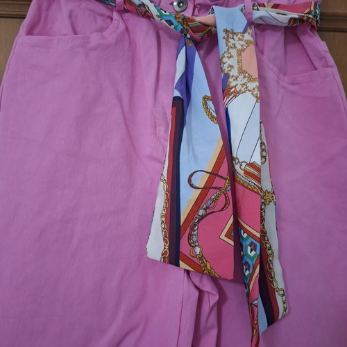 Women's pants one size bright pink new