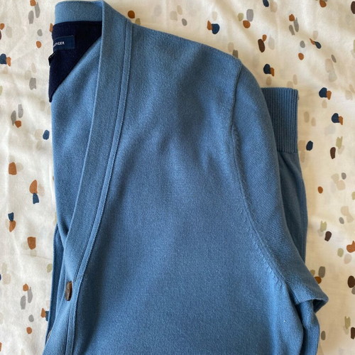 Tommy Hilfiger men's cardigan like new, blue, size M