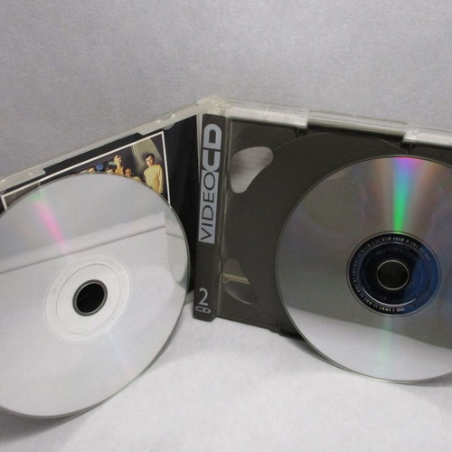 Star Trek The Motion Picture VCD used, rare edition on 2 VCDs