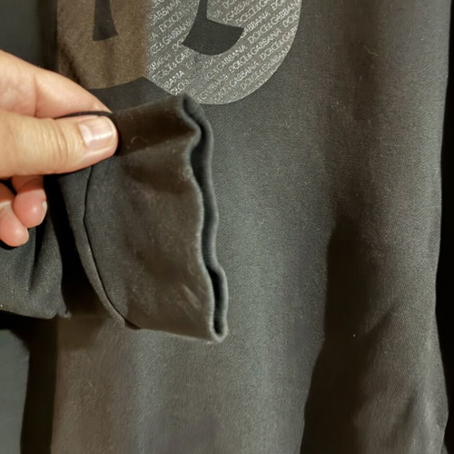 Dolce&Gabbana sweatshirt like new, black, size S