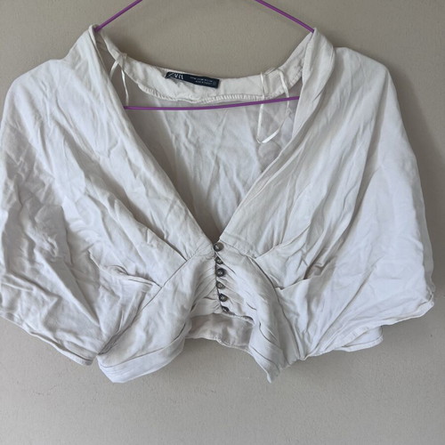 Zara shirt beige like new, size M