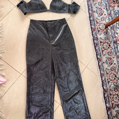 Abysse set Small new, gray silver