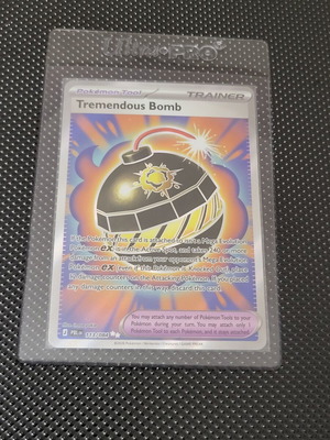 Tremendous Bomb PBL 113 Pokémon card like new