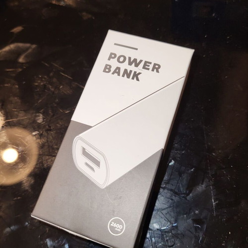 Power Bank 2600mAh New Portable Compact Charger