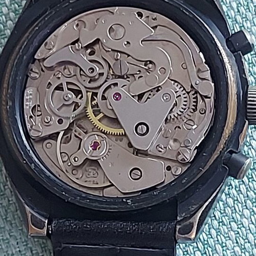 Tabatip Shadow Formula1 Racing men's mechanical chronograph watch