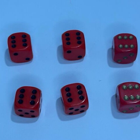 Combat Hex 2004 Sabertooth Games Dice pack of 13 like new