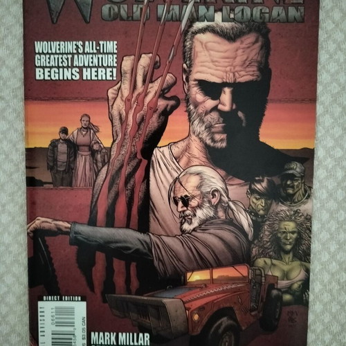 Wolverine #66 comic book, first Old Man Logan appearance