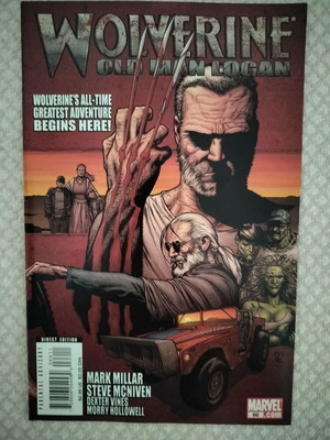 Wolverine #66 comic book, first Old Man Logan appearance