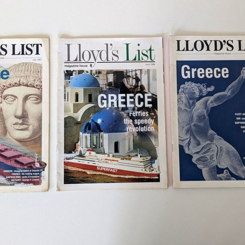 Lloyd’s List Greece used maritime magazines 1988-1997