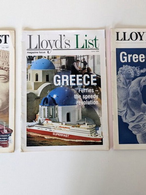 Lloyd’s List Greece used maritime magazines 1988-1997