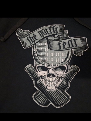 Paok Kavala club hoodie new with The North Fear embroidery
