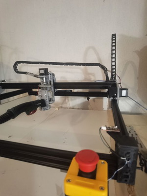Μηχάνημα CNC 3 αξόνων 800mm x 800mm σαν καινούργιο με WiFi