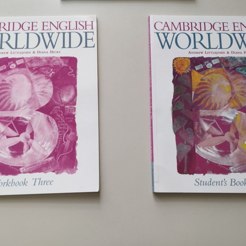 Cambridge English Worldwide 3 Student's Book and Workbook like new
