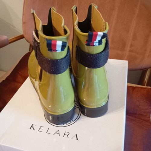 Kelara galoshes size 37 new, khaki mustard color