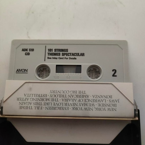 101 Strings Themes Spectacular Volume 2 cassette tape like new
