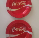 Τασσάκια Coca Cola μεταχειρισμένα, πακέτο 2 τεμαχίων