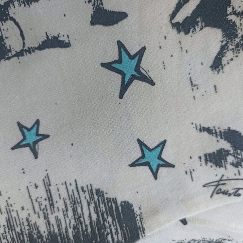Fausto Puglisi women's t-shirt like new, size S, cotton with horse and star print