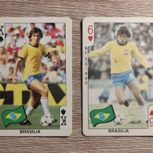 DANDY Football Cards like new, rare collectible from Brazil