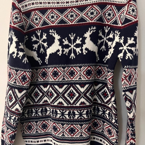 LC Waikiki jacquard sweater like new, colorful, size M