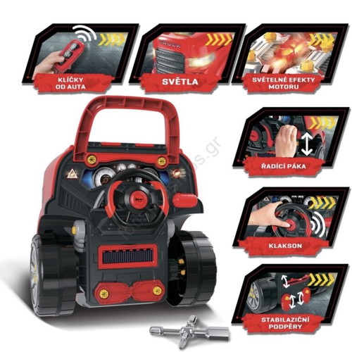 Workshop Truck Toy like new with lights and sound