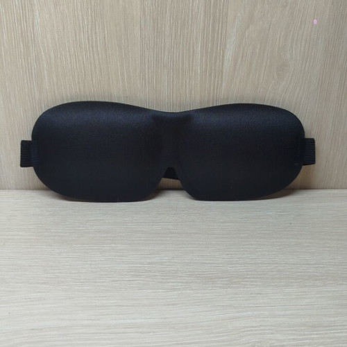 Sleep mask fabric black color new
