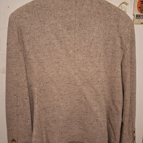 Double-Breasted Jacket Size 40 Like New, Beige
