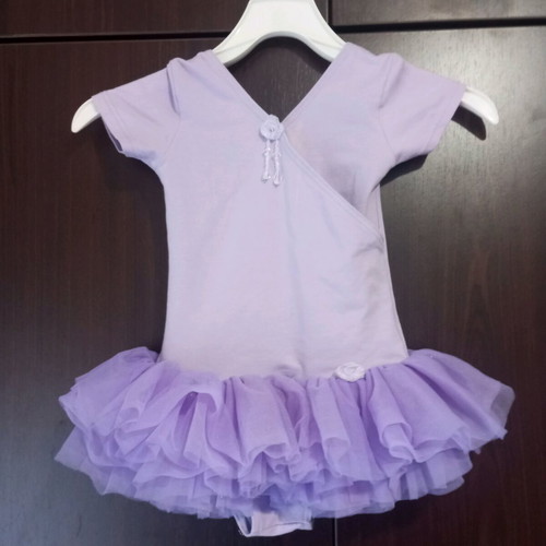 Ballet costume used for girl 4-5 years old, purple, size 6