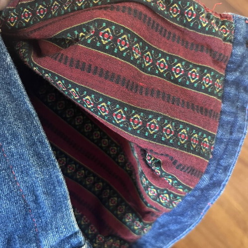 Vintage balloon style jeans like new, blue, size XS