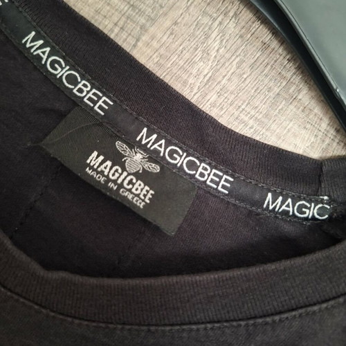 Magic Bee men's T-shirt, black, size M