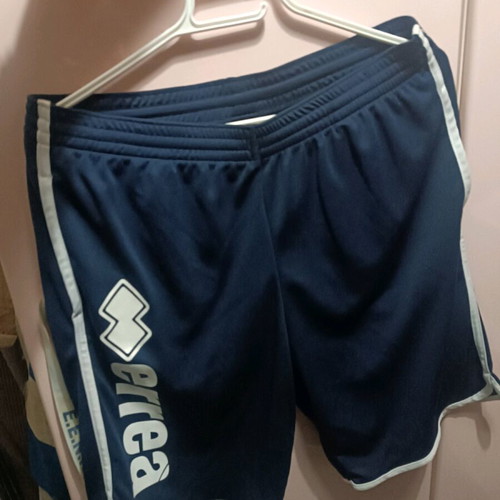 Errea sports shorts blue size M new
