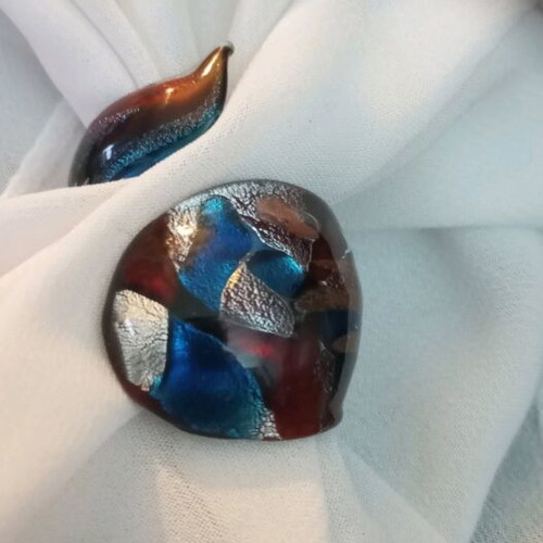 Murano ring like new, size 55-56