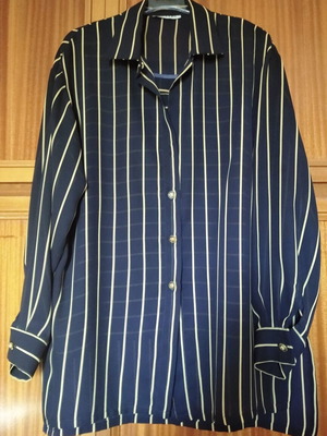 Bill Cost women's shirt and top set black with gold-yellow stripe like new