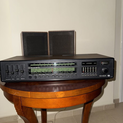 Vintage Hi-Fi SABA Studio 8070 with 35 K speakers, like new