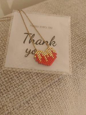 Steel necklace new