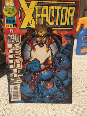 X Factor comics used, issues 119-131