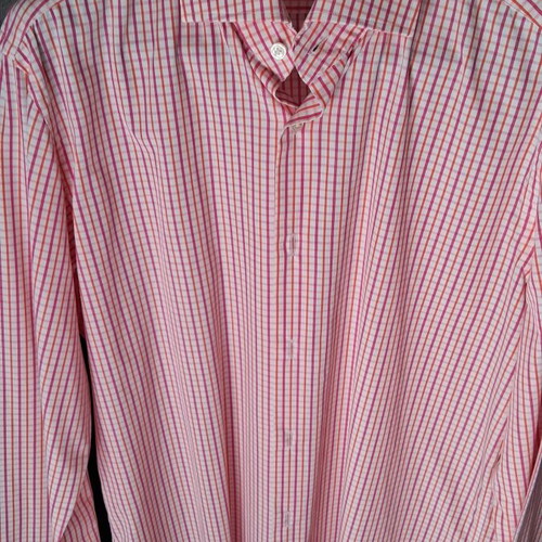 Boss men's shirt like new, pink, size L