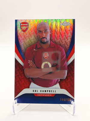 Topps Club Limited ποδοσφαιρική κάρτα του Sol Campbell στην Arsenal, 144/150
