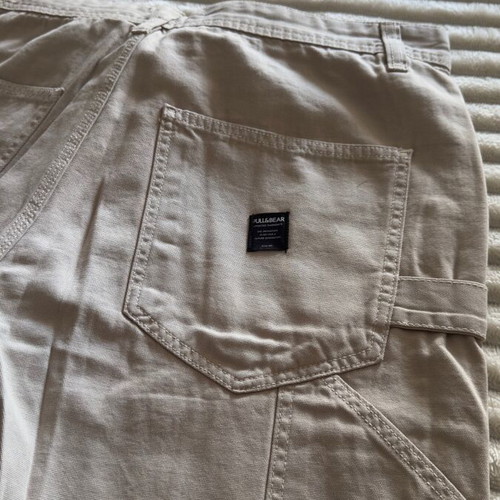 Pull & Bear men's pants new, size XL, beige