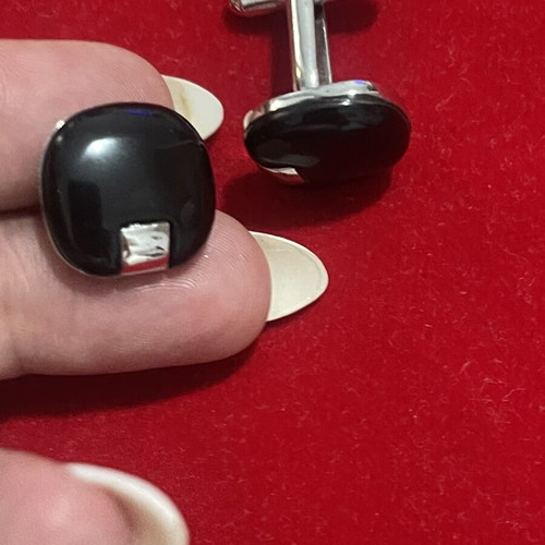 Prada cufflinks silver 925 used