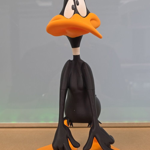Daffy Duck 3D printed figure made to order